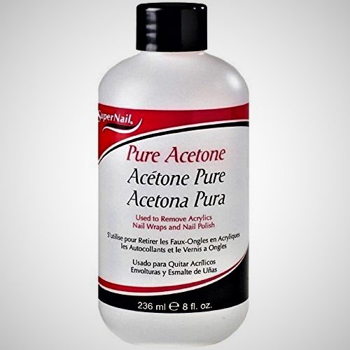 Acetone nail polish remover