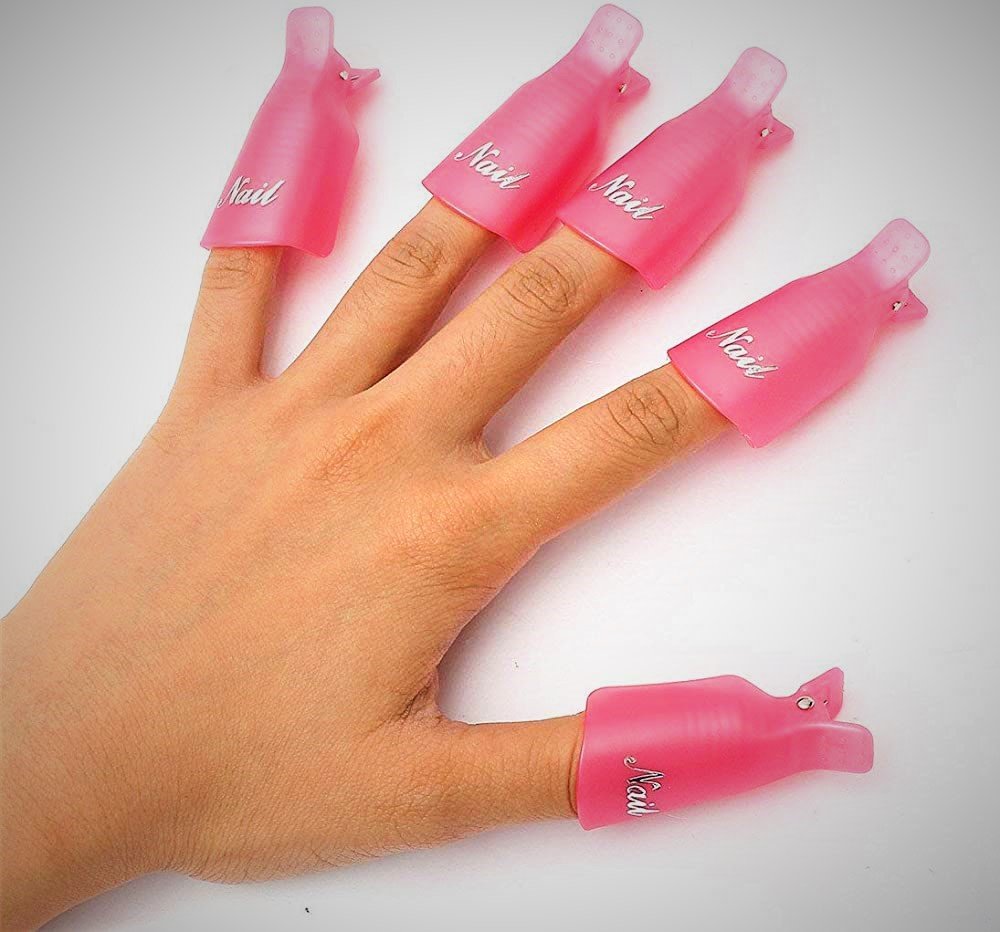 Clip and File Gel Nails