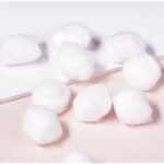 cotton balls or cotton pads