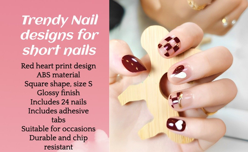 Trendy nail designs for short nails