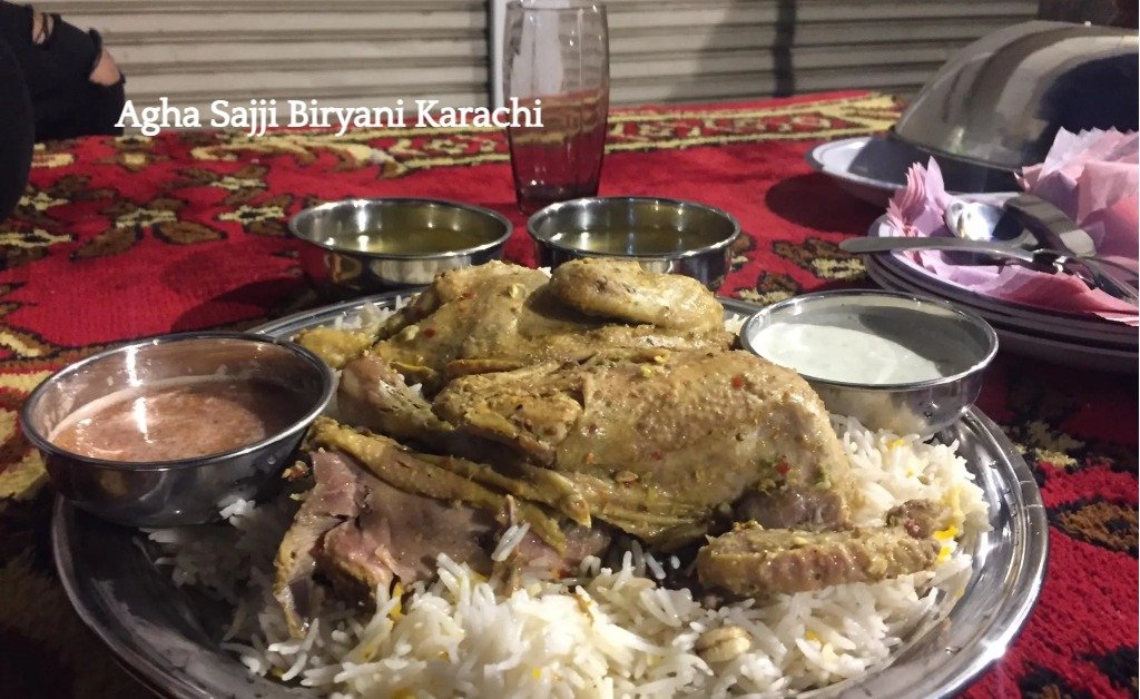 Agha Sajji and Biryani