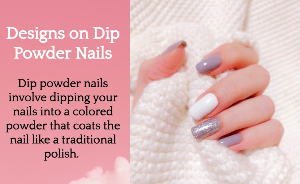 How to do Designs on Dip Powder Nails